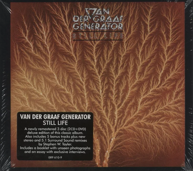 Van Der Graaf Generator Still Life - Deluxe + Hype Sticker - Sealed UK 3-CD set