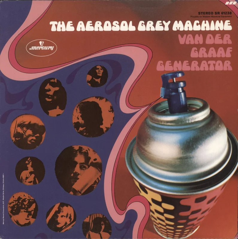 Van Der Graaf Generator The Aerosol Grey Machine US Vinyl LP