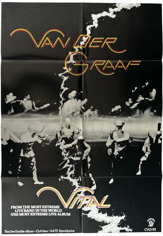 Van Der Graaf Generator Vital UK Promo Poster