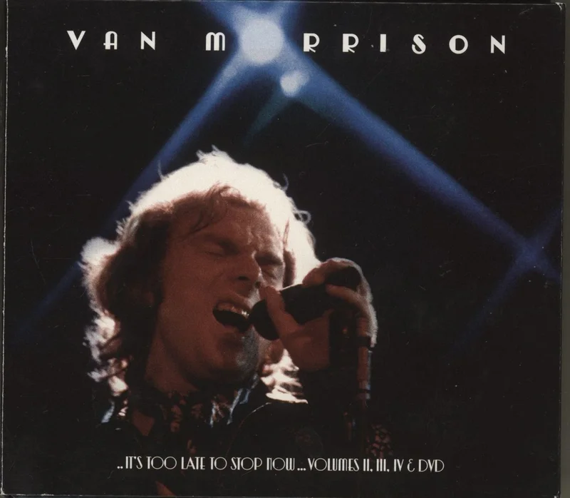 Van Morrison It's Too Late To Stop Now...Volumes II, III, IV & DVD UK 3-disc CD/DVD Set