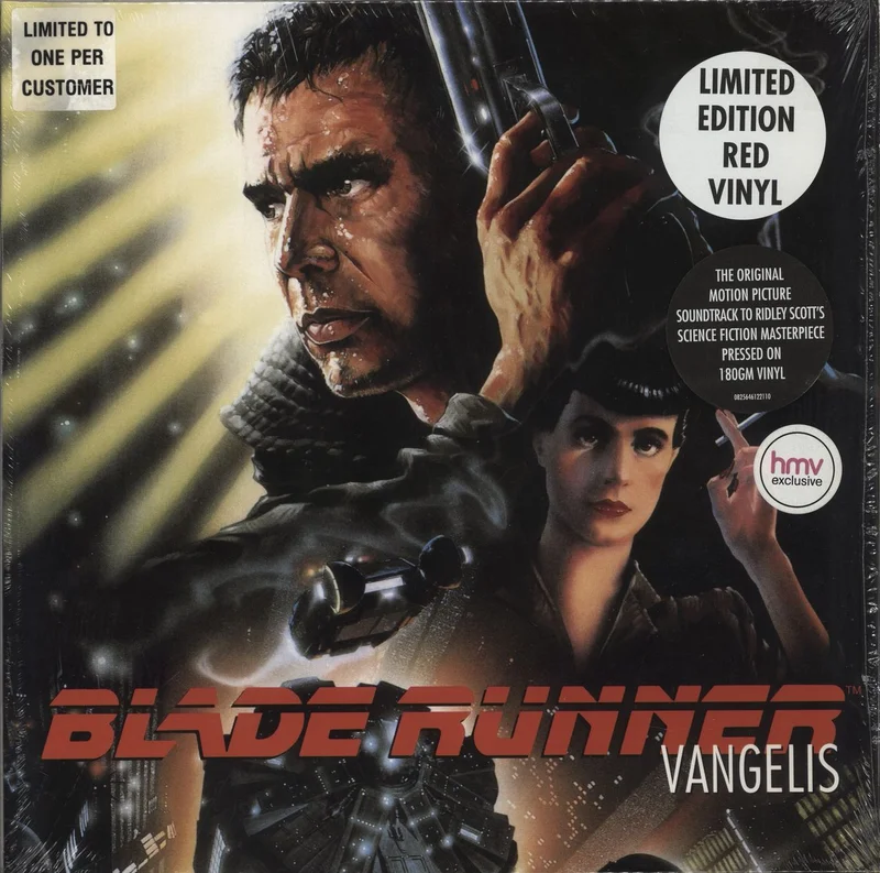 Vangelis Blade Runner - 180gm Red Vinyl UK Vinyl LP