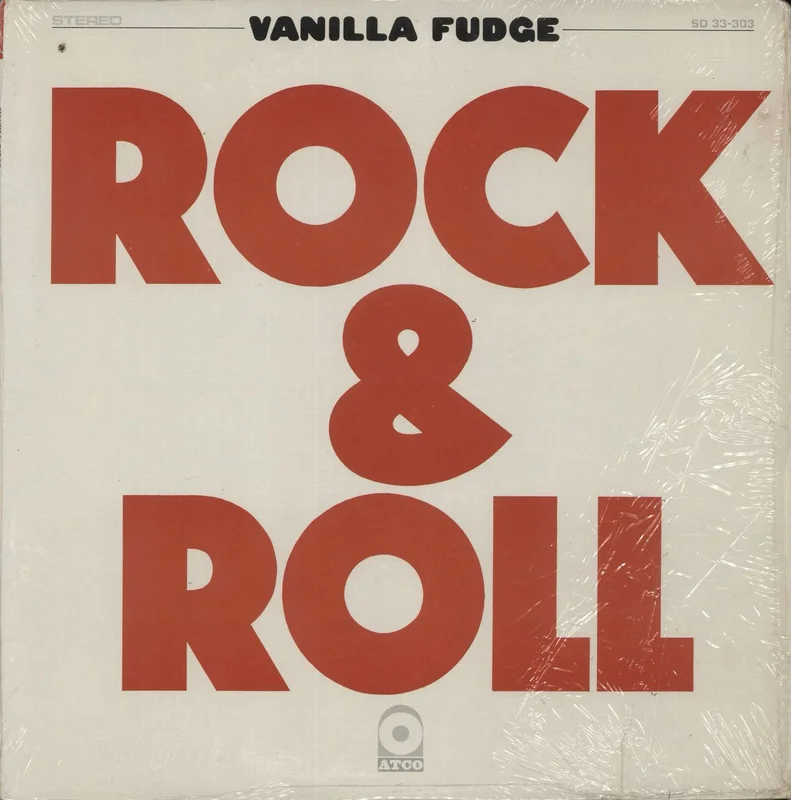 Vanilla Fudge Rock & Roll - Shrink US Vinyl LP