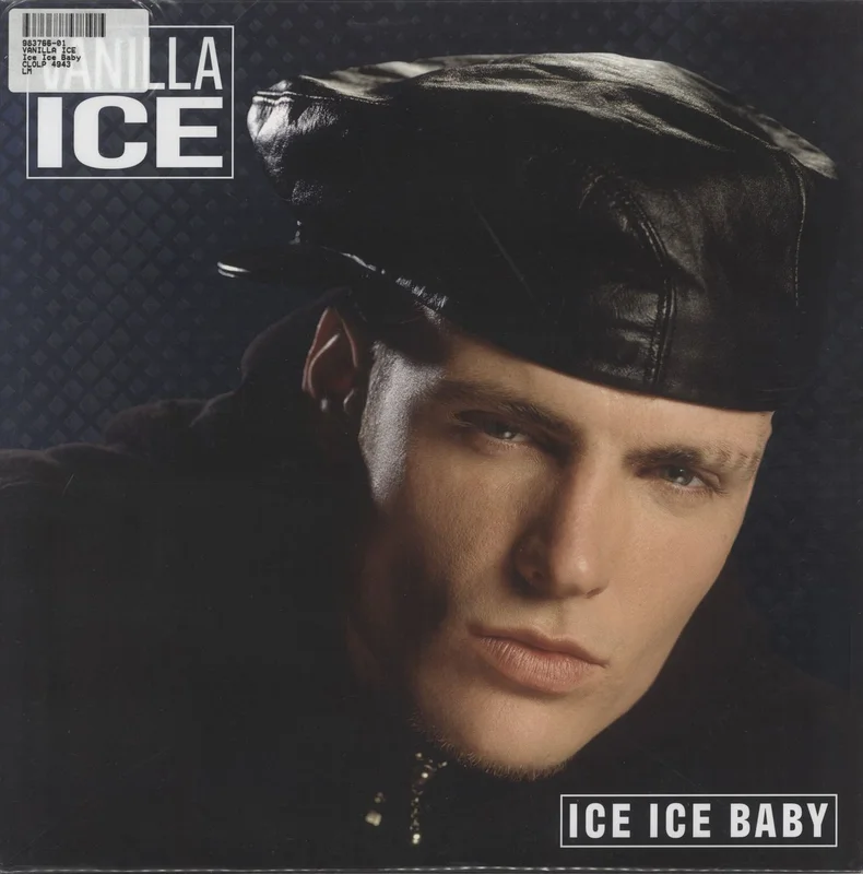 Vanilla Ice Ice Ice Baby - Coke Bottle Vinyl US Vinyl LP