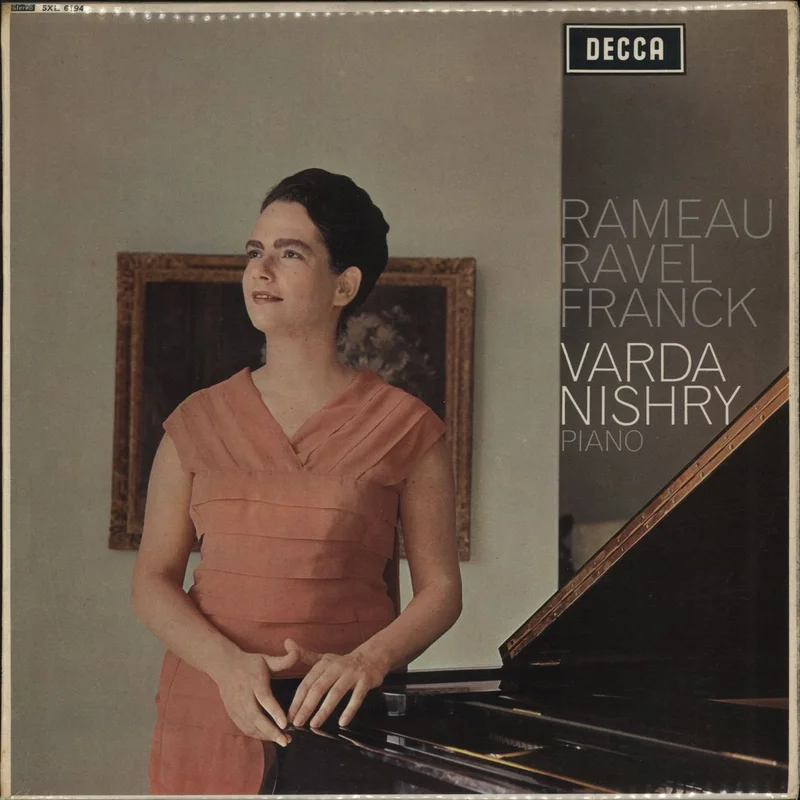 Varda Nishry Piano Recital UK Vinyl LP