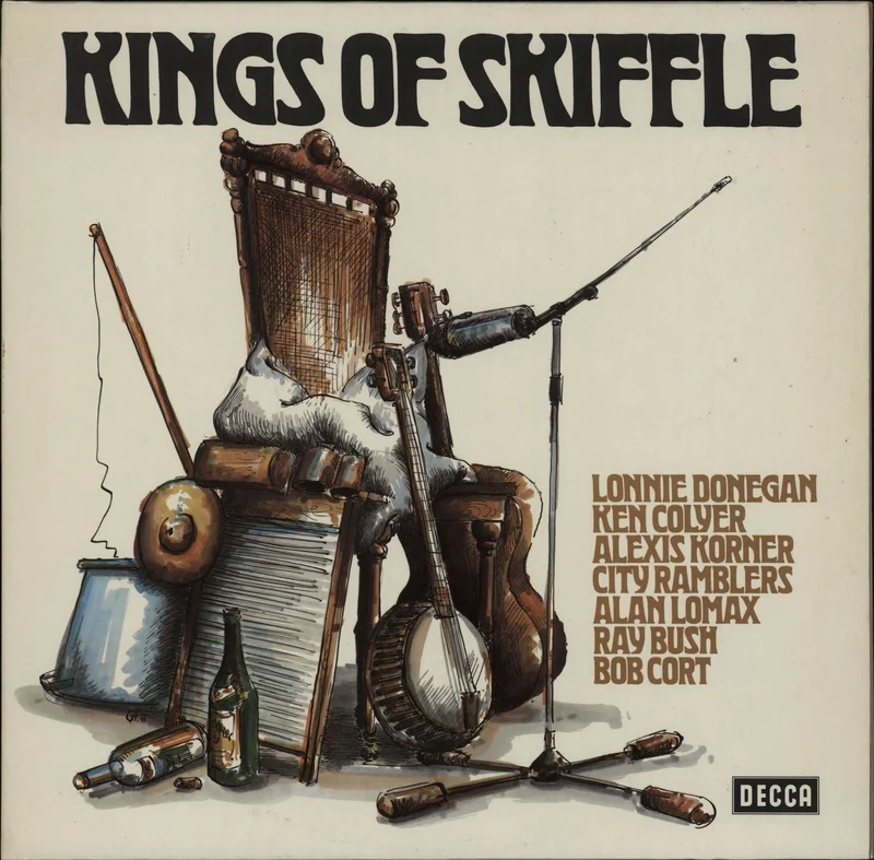 Various-50s/Rock & Roll/Rockabilly Kings Of Skiffle German 2-LP vinyl set