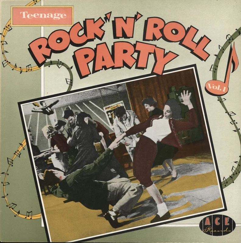 Various-50s/Rock & Roll/Rockabilly Teenage Rock 'n' Roll Party Volume 1 UK Vinyl LP