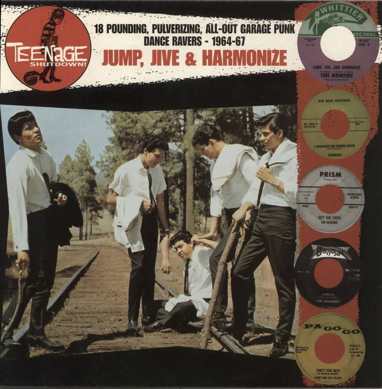 Various-60s & 70s Jump, Jive & Harmonize [18 Pounding, Pulverizing, All-Out Garage Punk Dance Ravers - 1964-67] US Vinyl LP