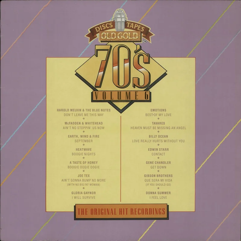 Various-60s & 70s Old Gold Collection - 70's Volume 6 UK Vinyl LP