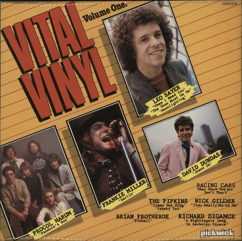 Various-60s & 70s Vital Vinyl Volumes One & Two UK Vinyl LP