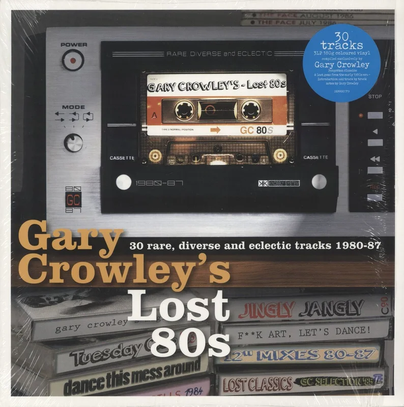 Various Artists Gary Crowley's Lost 80s [30 Rare, Diverse And Eclectic Tracks 1980-87] - Red/Green/Blue Vinyl UK 3-LP vinyl set