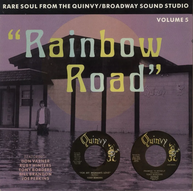 Various Artists Rainbow Road - Rare Soul From The Quinvy/Broadway Sound Studio - Volume 5 UK Vinyl LP