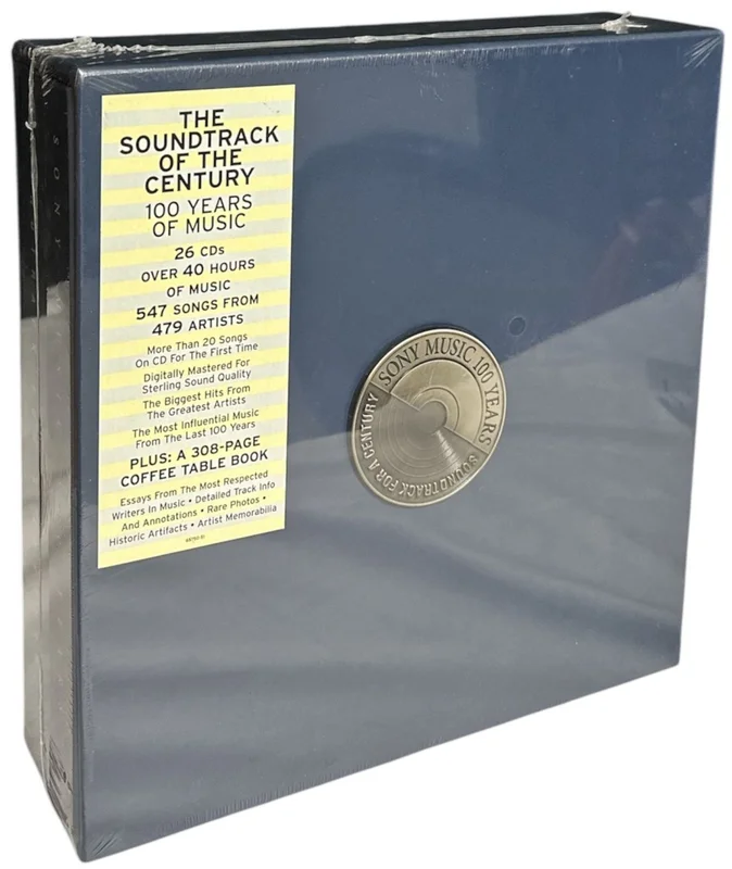 Various Artists Sony Music 100 Years: Soundtrack For A Century - Sealed US Cd album box set