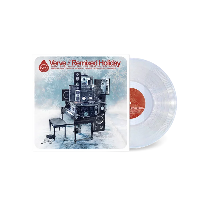 Various Artists: Verve Remixed Holiday Crystal Clear Vinyl 1LP