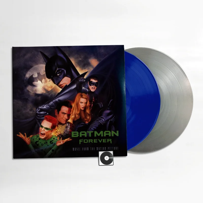 Various - "Batman Forever (Original Music From The Motion Picture)" Indie Exclusive - Blue And SIlver Vinyl