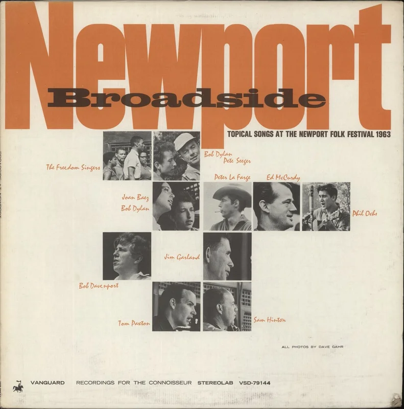 Various-Blues & Gospel Newport Broadside US Vinyl LP