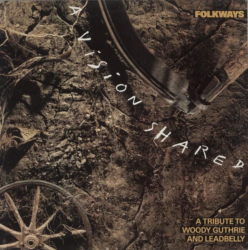 Various-Country Folkways: A Vision Shared - Gold Promo Stamped Sleeve UK Vinyl LP