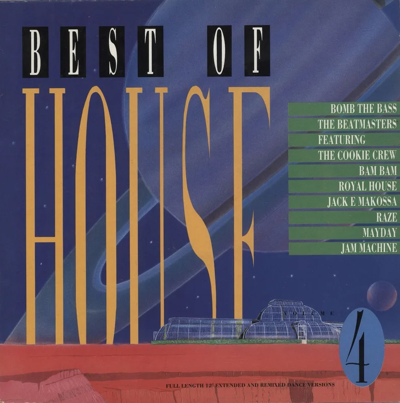 Various-Dance Best Of House Volume 4 UK Vinyl LP
