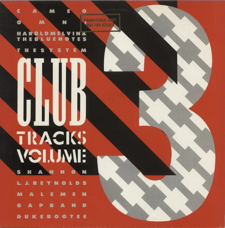 Various-Dance Club Tracks Volume 3 - Gold promo stamp UK Vinyl LP