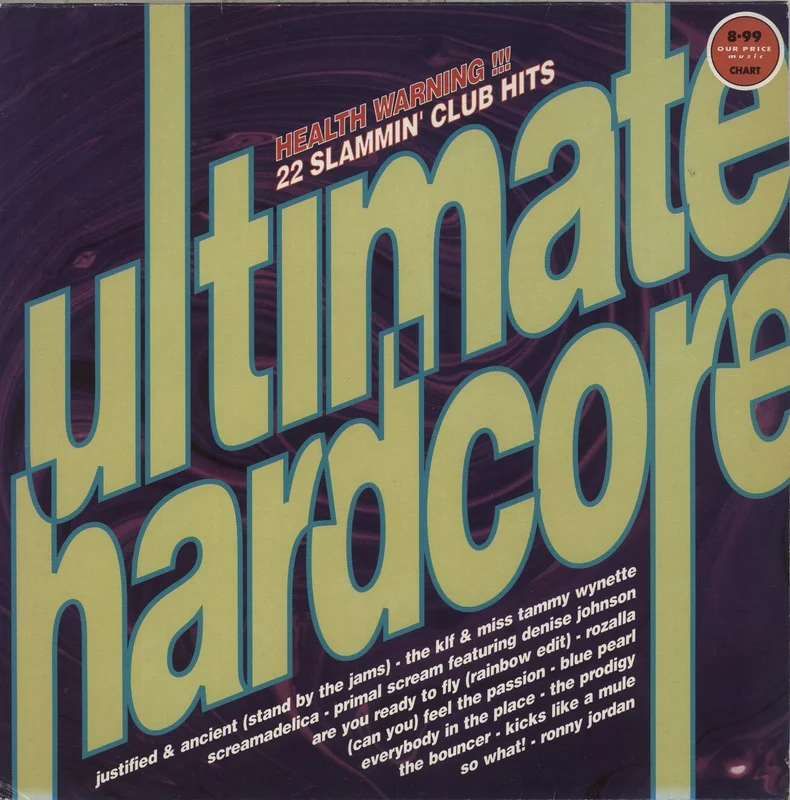 Various-Dance Ultimate Hardcore UK Vinyl LP