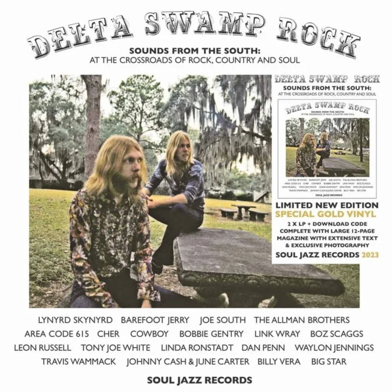 Various Delta Swamp Rock (Sounds From The South: At The Crossroads Of Rock, Country And Soul) (2xLP, Gold Vinyl)