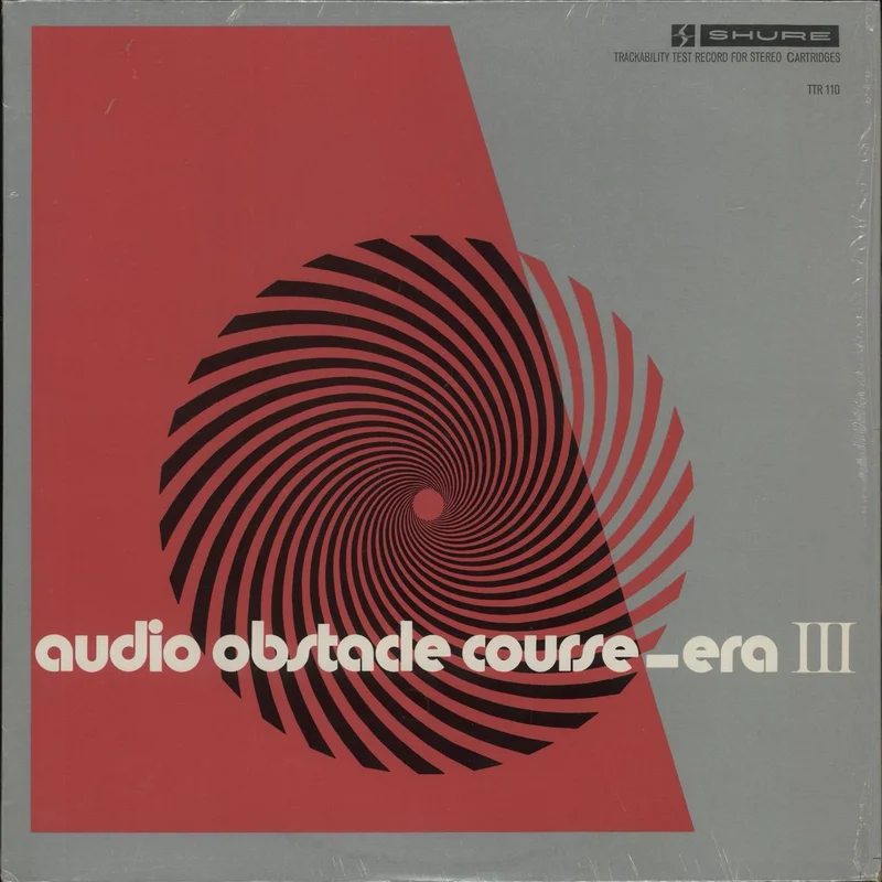 Various-Educational, Informational & Historical Audio Obstacle Course - Era III (The Shure Trackability Test Record) US Vinyl LP
