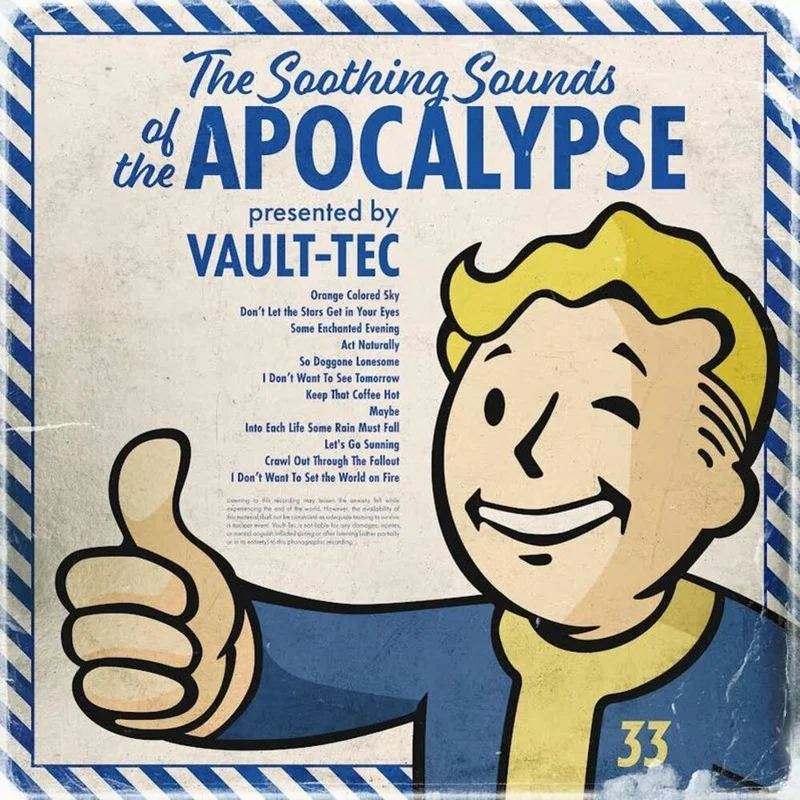 Various Fallout: The Soothing Sounds Of The Apocalypse (Blue smoke vinyl)