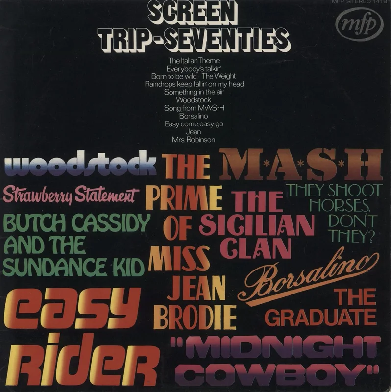 Various-Film, Radio, Theatre & TV Screen Trip - Seventies UK Vinyl LP