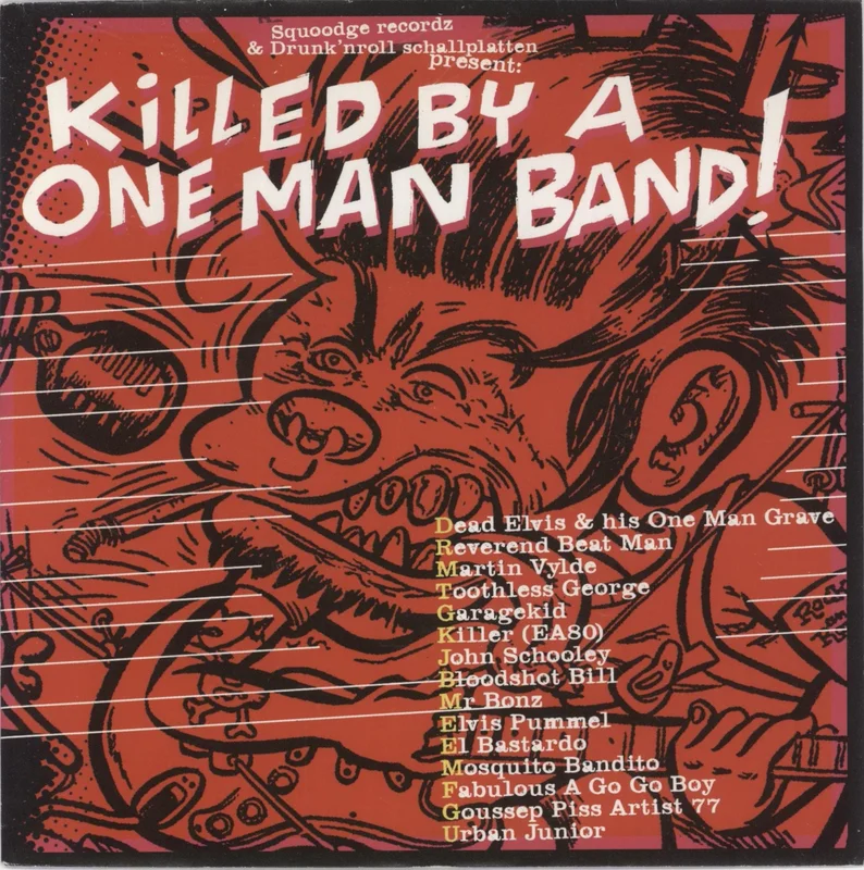 Various-Garage Psych Killed By A One Man Band German 7" vinyl