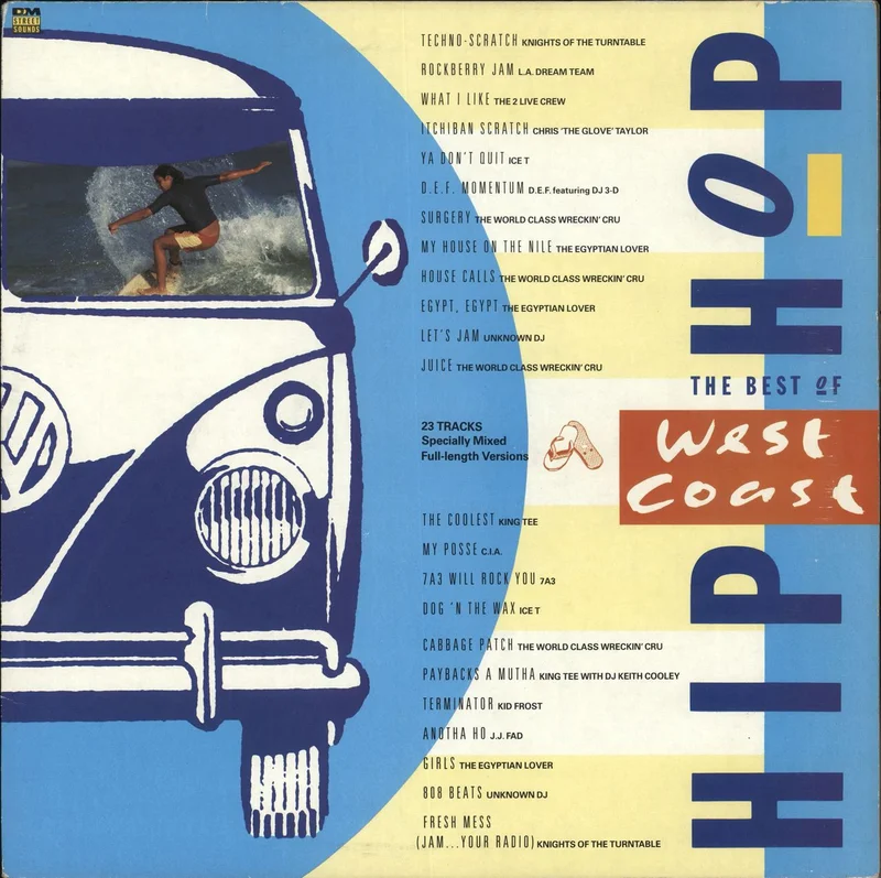 Various-Hip Hop & Rap The Best Of West Coast Hip Hop UK Vinyl LP