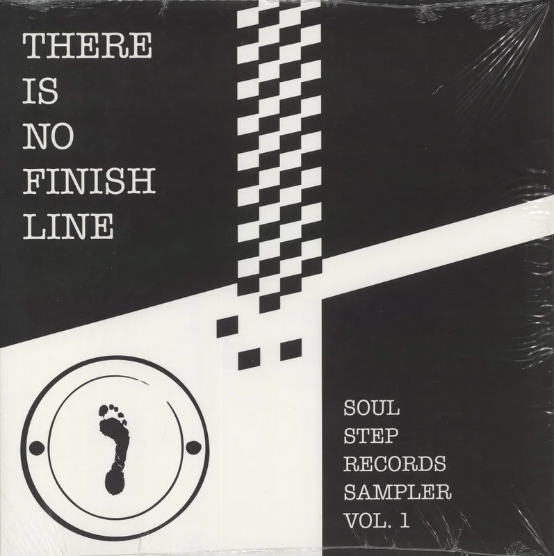 Various-Indie There Is No Finish Line - Soul Step Records Sampler Vol. 1 - Black & White Splatter Vinyl US Vinyl LP