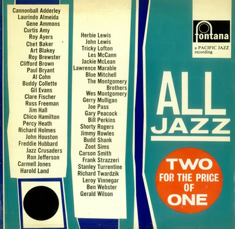 Various-Jazz A Decade Of Pacific Jazz UK 2-LP vinyl set