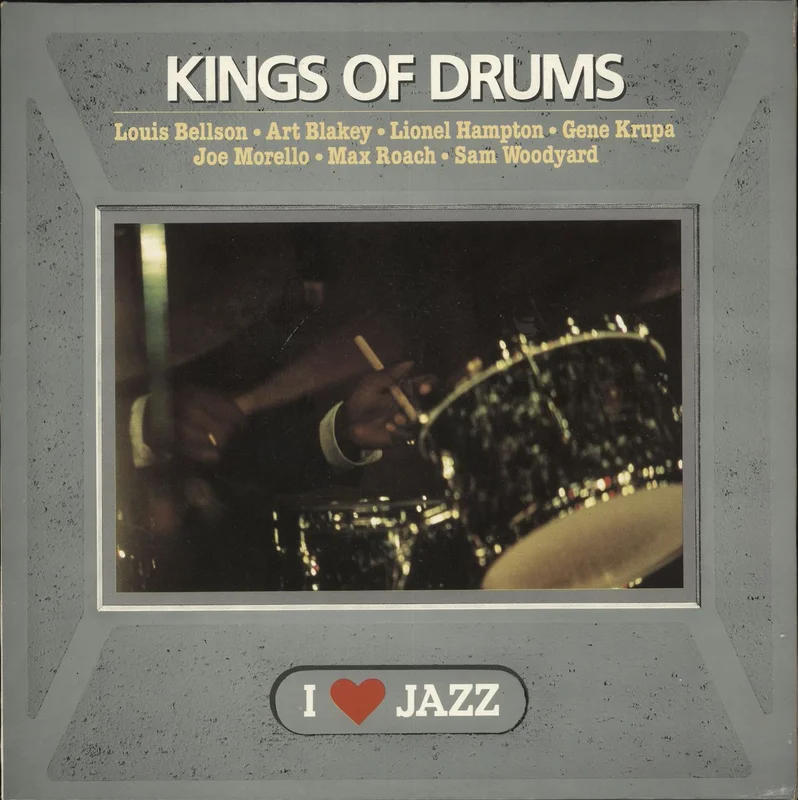 Various-Jazz Kings Of Drums Dutch Vinyl LP