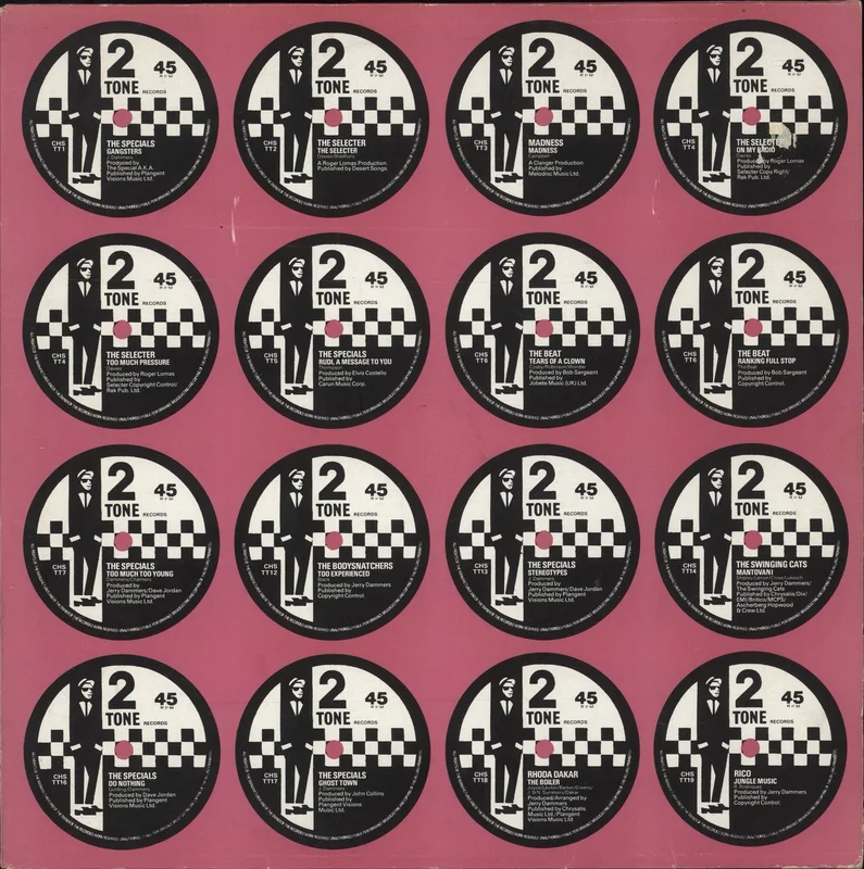 Various-Mod & 2-Tone This Are Two Tone - Pink Sleeve - EX UK Vinyl LP