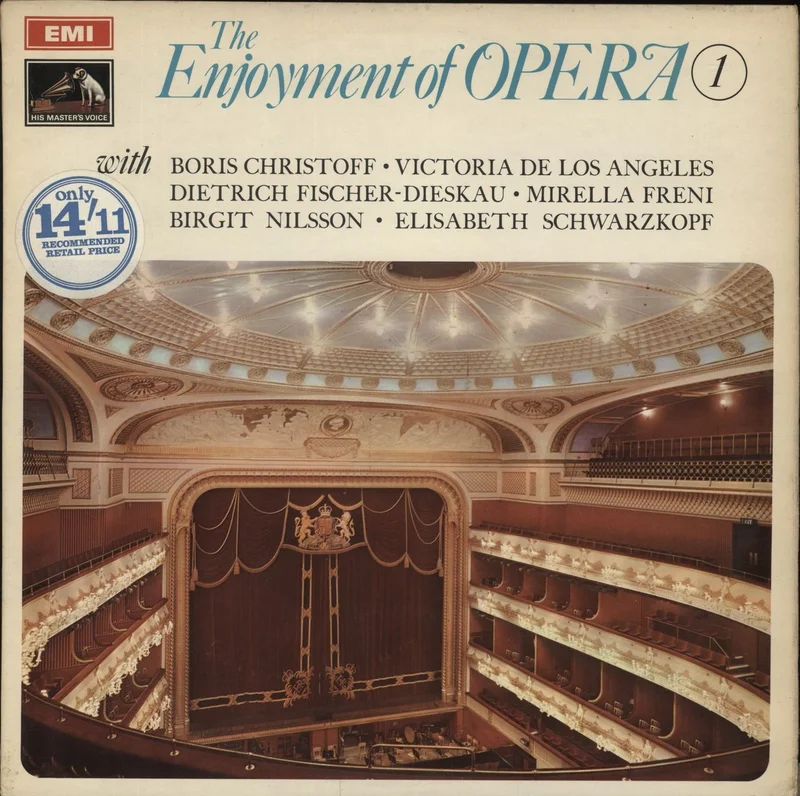 Various-Opera The Enjoyment Of Opera I UK Vinyl LP
