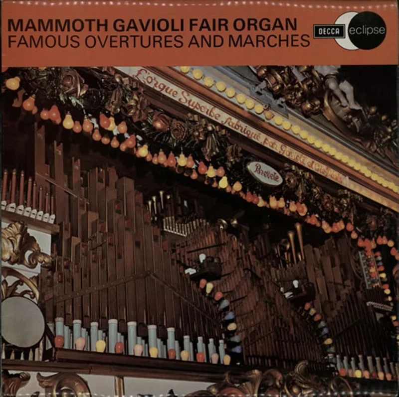 Various-Organs Mammoth Gaviolo Fair Organ UK Vinyl LP