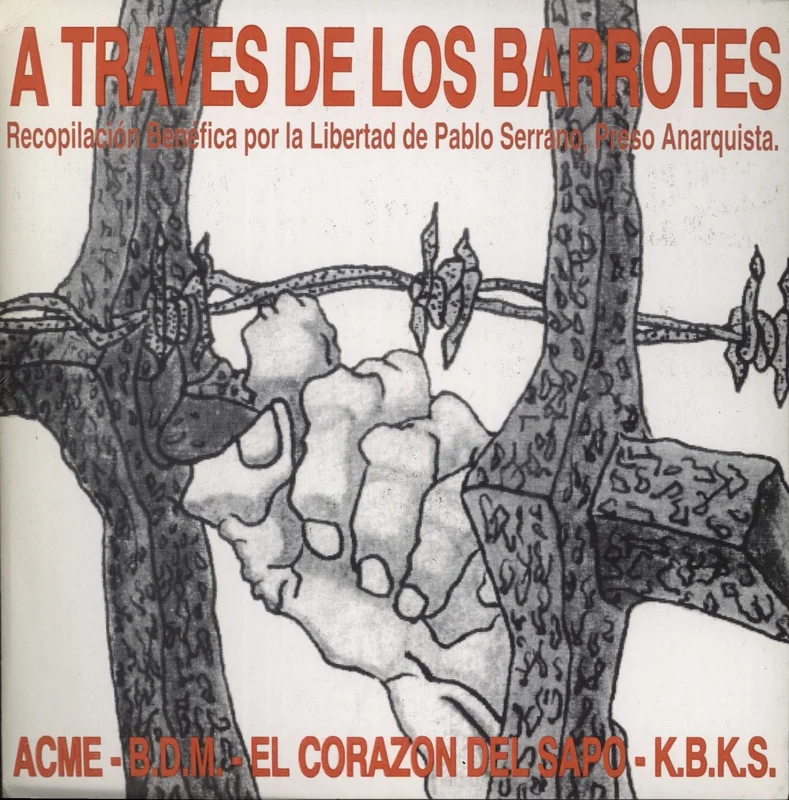 Various-Punk & New Wave A Traves De Los Barrotes Spanish 7" vinyl