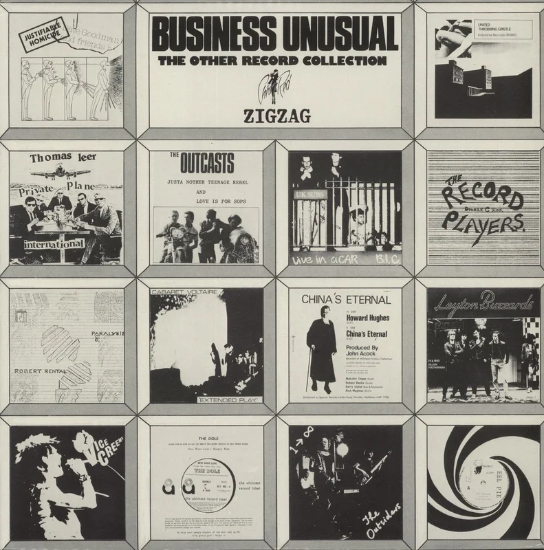 Various-Punk & New Wave Business Unusual + Magazine UK Vinyl LP