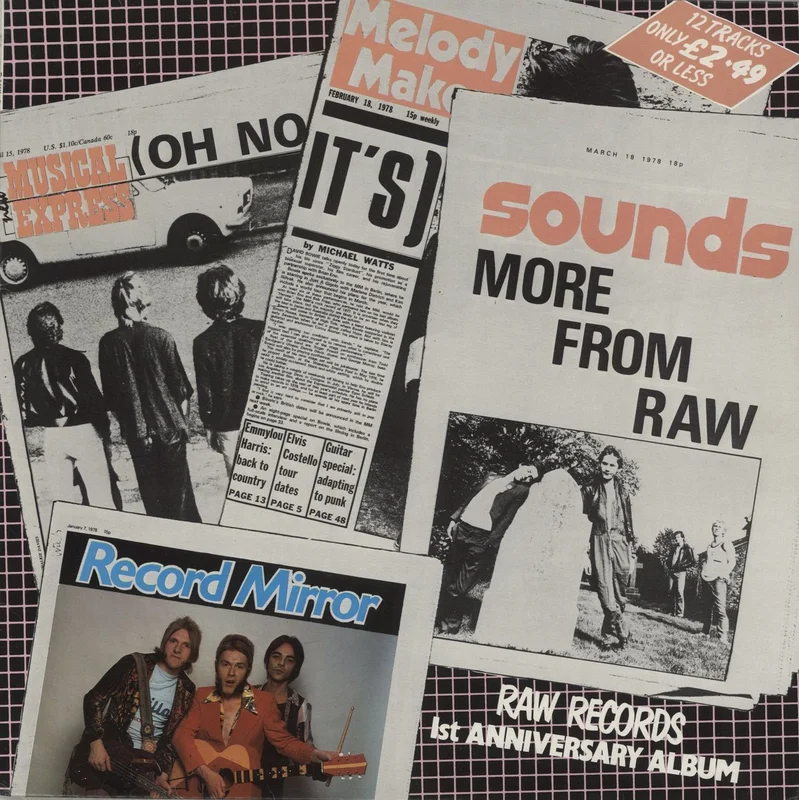 Various-Punk & New Wave Oh No It's More From Raw UK Vinyl LP