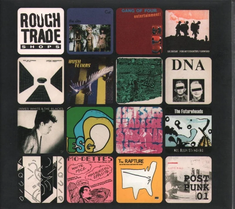 Various-Punk & New Wave Rough Trade Shops: Post Punk Vol 01 UK 2-CD album set