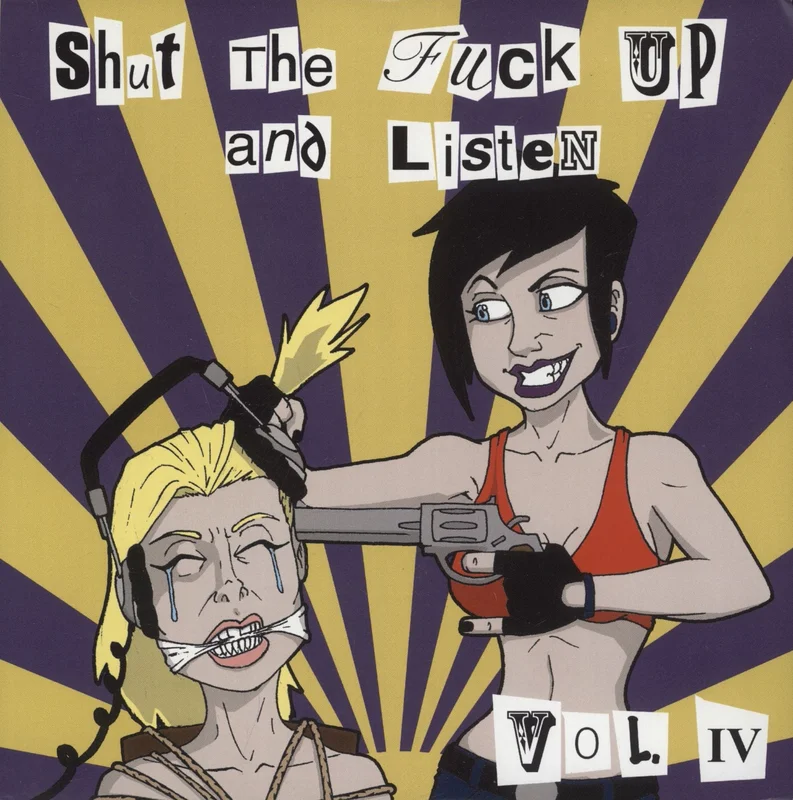 Various-Punk & New Wave Shut The Fuck Up And Listen Vol. IV - Purple Vinyl US 7" vinyl