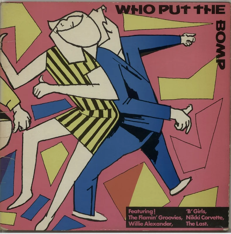 Various-Punk & New Wave Who Put The Bomp? UK 2-LP vinyl set