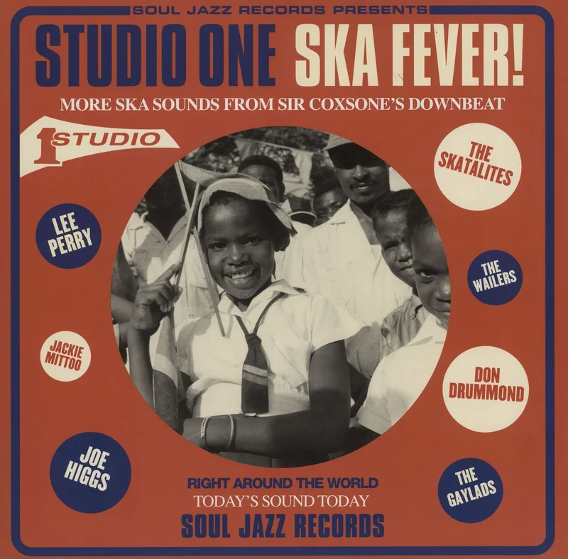 Various-Reggae & Ska Studio On Ska Fever UK 2-LP vinyl set