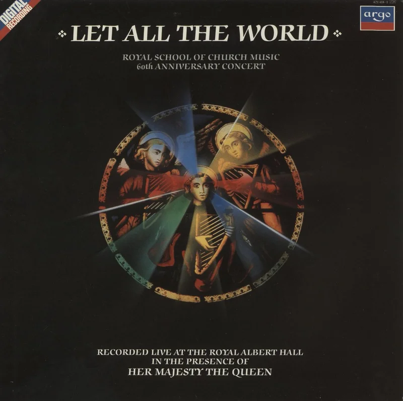 Various-Religious Let All the World UK Vinyl LP