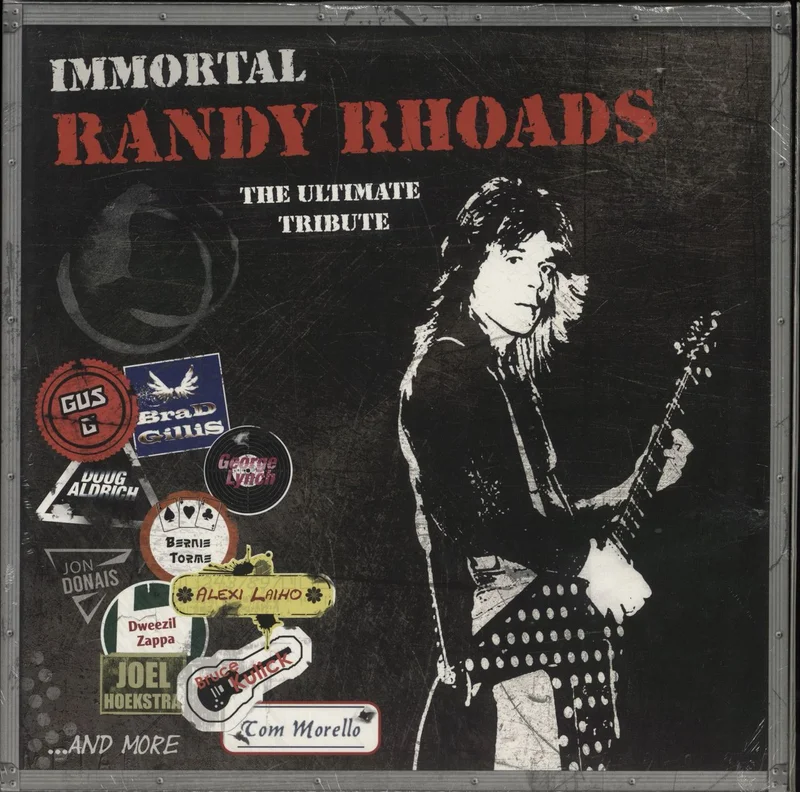 Various-Rock & Metal Immortal Randy Rhoads [The Ultimate Tribute] German 2-LP vinyl set