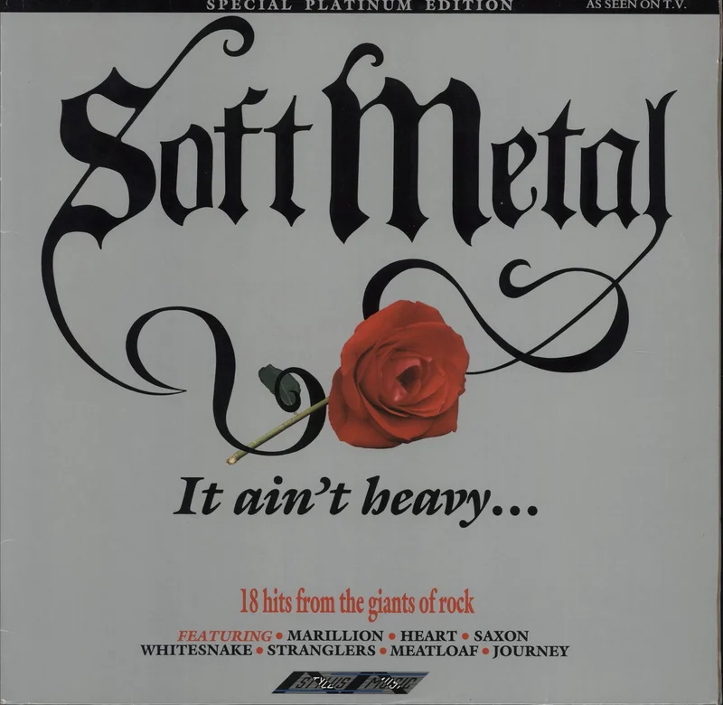 Various-Rock & Metal Soft Metal - It Ain't Heavy... - Special Platinum Edition UK Vinyl LP