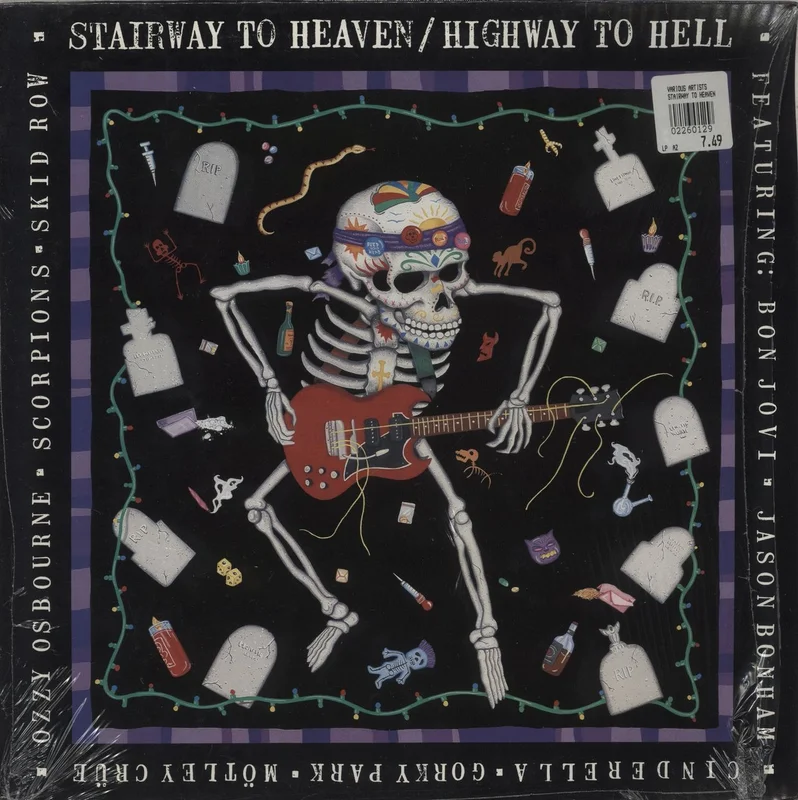 Various-Rock & Metal Stairway To Heaven / Highway To Hell - Shrink Dutch Vinyl LP