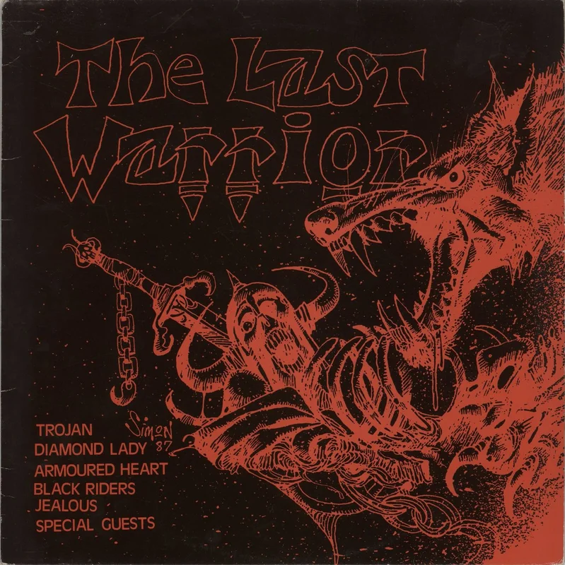 Various-Rock & Metal The Last Warrior UK Promo Vinyl LP