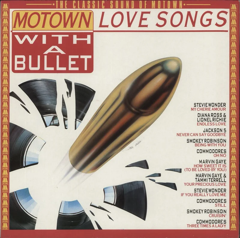 Various-Soul & Funk Motown Love Songs - With A Bullet UK Vinyl LP