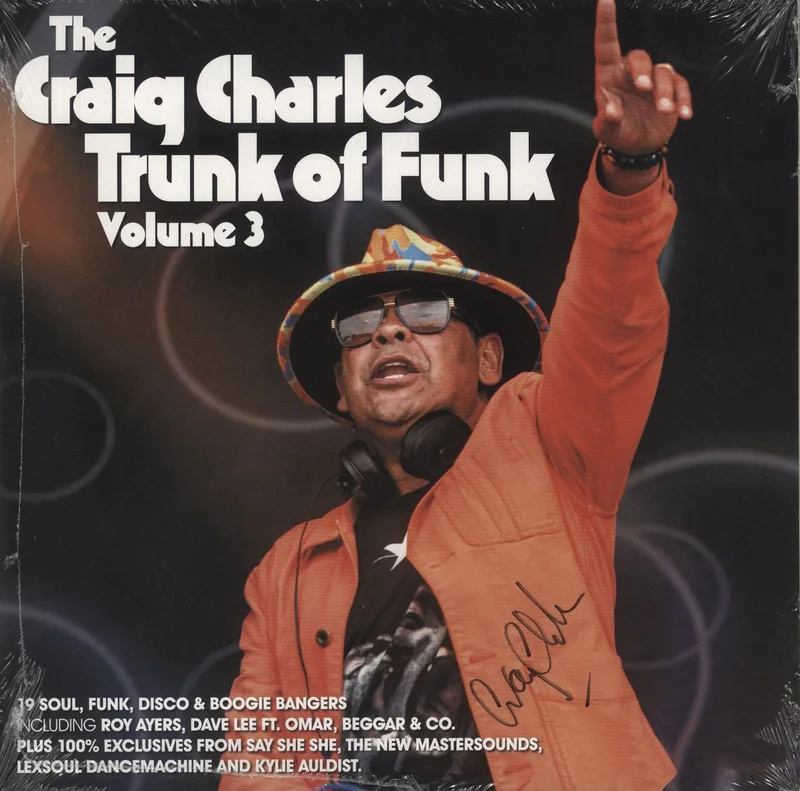 Various-Soul & Funk The Craig Charles Trunk Of Funk Volume 3 - Autographed UK 2-LP vinyl set