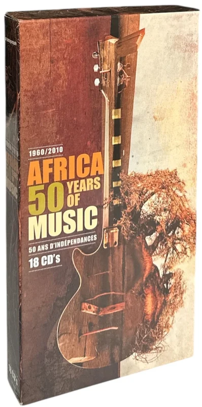 Various-World Music Africa : 50 Years Of Music (1960/2010 : 50 Ans D'Indpendances) - EX French Cd album box set